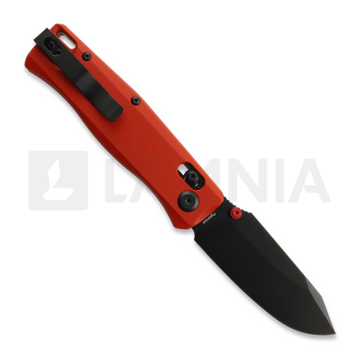 Flytanium Beef - Fire Red / Black DLC kääntöveitsi