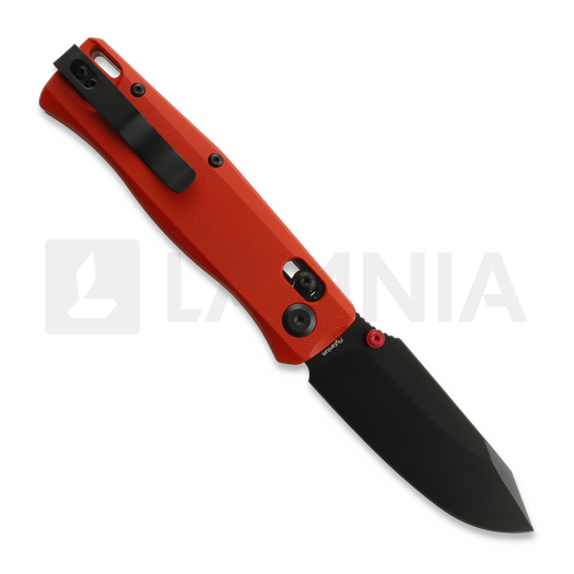 Coltello pieghevole Flytanium Beef - Fire Red / Black DLC