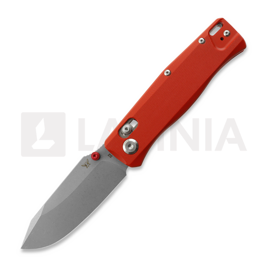 Flytanium Beef - Fire Red / Stonewash fällkniv