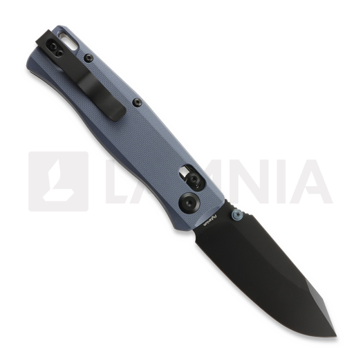 Flytanium Beef - Slate Blue / Black DLC folding knife