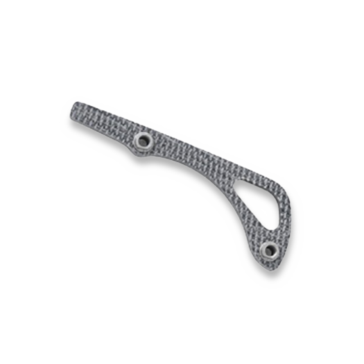 Flytanium Black Canvas Micarta Backspacer for Benchmade Bugout