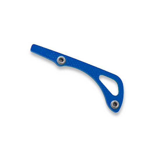 Flytanium Blue G-10 Backspacer for Benchmade Bugout