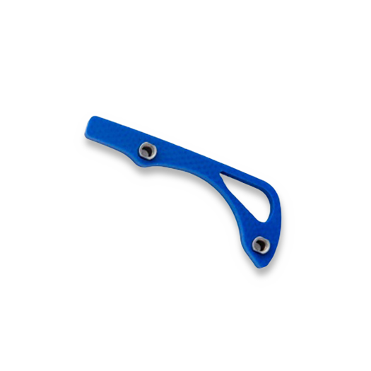 Flytanium Blue G-10 Backspacer for Benchmade MINI Bugout