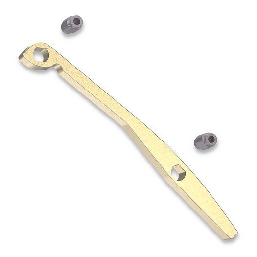 Flytanium Brass Backspacer for Benchmade 945 Mini Osborne Knife