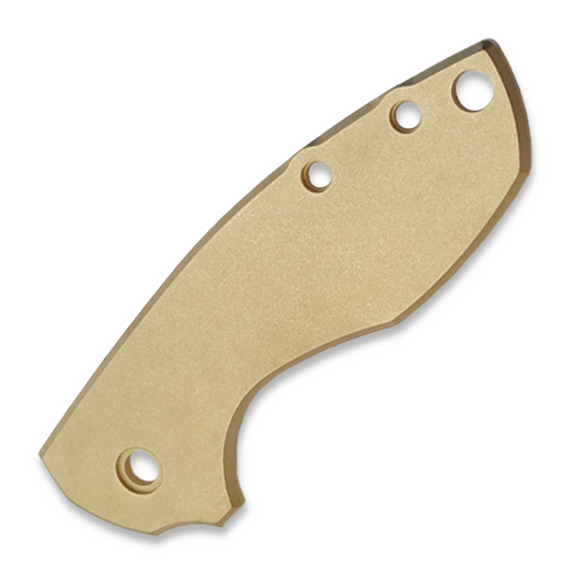 Flytanium Brass Scale for CRKT Pilar - Antique Stonewash