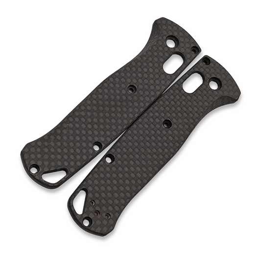 Flytanium Bugout handle scales, carbon fiber