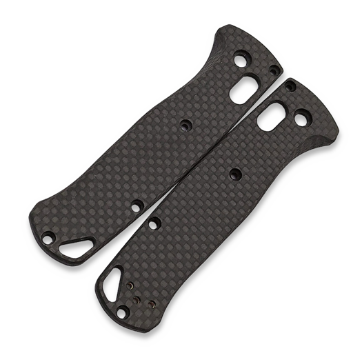 Flytanium Bugout handle scales, carbon fiber