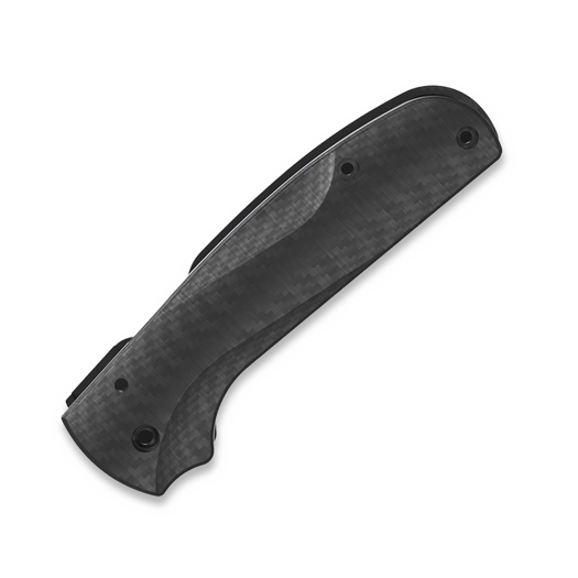 Flytanium Carbon Fiber Lotus Scales for Spyderco Shaman - Basket Weave handle scales