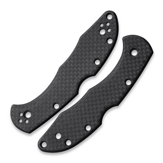 Flytanium Carbon Fiber Scales for Spyderco Delica