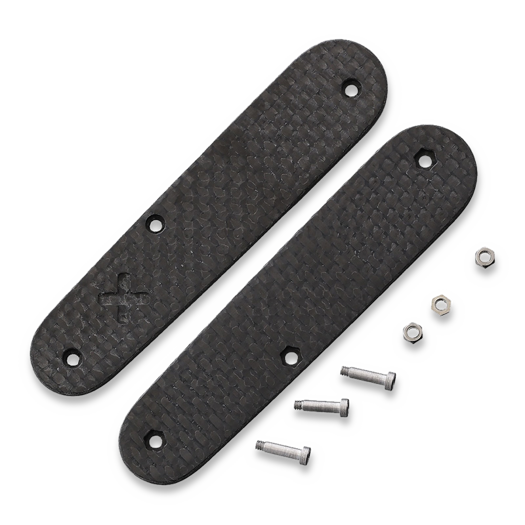 Flytanium Carbon Fiber Scales for Victorinox Cadet SAK - Classic Flat