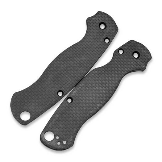 Flytanium Classic Carbon Fiber Scales for Spyderco Paramilitary 2