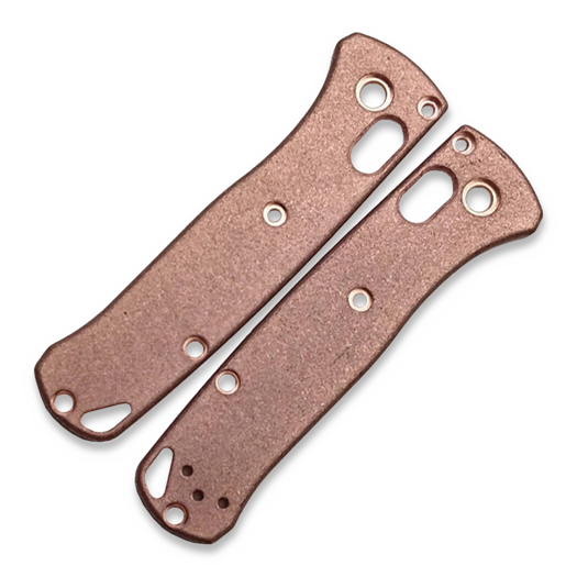 Flytanium Classic Copper Scales for Benchmade MINI Bugout - Antique Stonewash