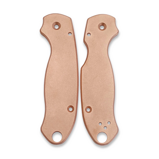 Flytanium Classic Copper Scales for Spyderco Para 3 - Antique Stonewash
