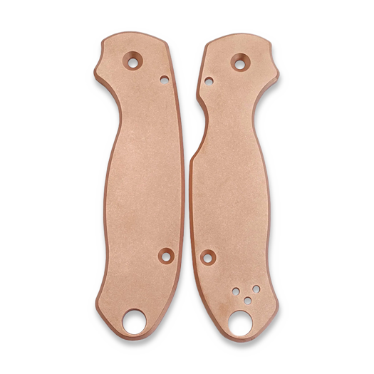 Flytanium Classic Copper Scales for Spyderco Para 3 - Antique Stonewash