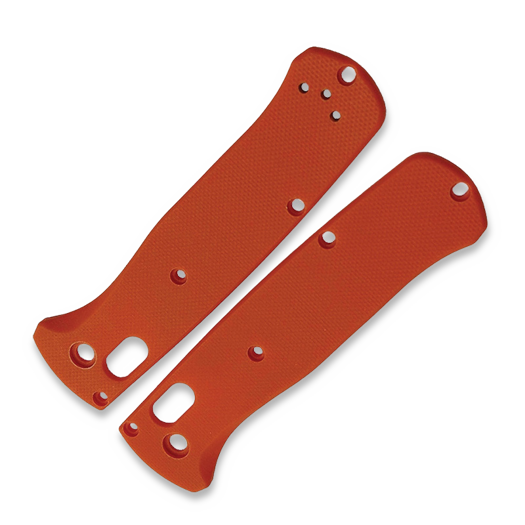 Flytanium Classic G-10 Scales for Benchmade Bugout Knife - Orange
