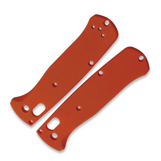 Flytanium Classic G-10 Scales for Benchmade Bugout Knife - Orange
