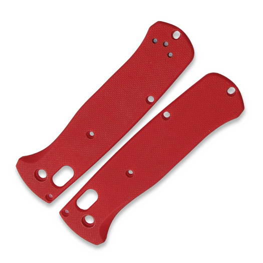 Flytanium Classic G-10 Scales for Benchmade Bugout Knife - Red