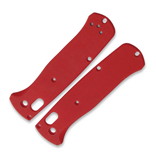 Flytanium Classic G-10 Scales for Benchmade Bugout Knife - Red