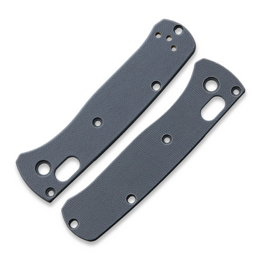 Flytanium Classic G-10 Scales for Benchmade MINI Bugout Knife - Gray
