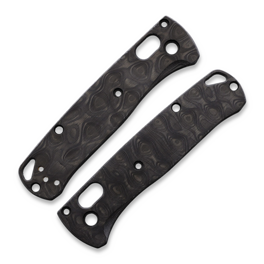 Flytanium Classic Raindrop Carbon Fiber Scales for Benchmade MINI Bugout