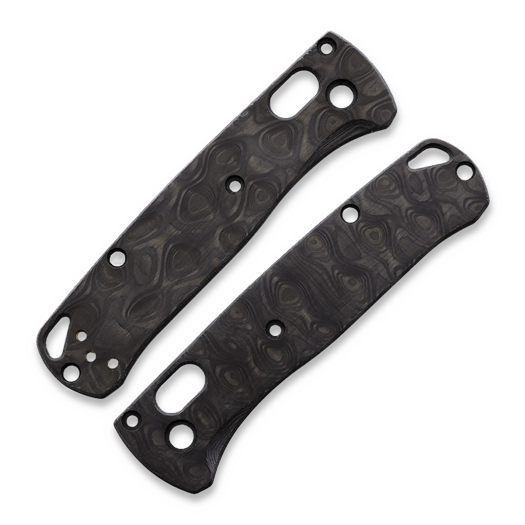 Flytanium Classic Raindrop Carbon Fiber Scales for Benchmade MINI Bugout