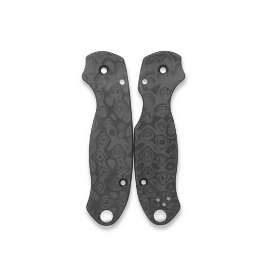 Flytanium Classic Raindrop Carbon Fiber Scales for Spyderco Para3