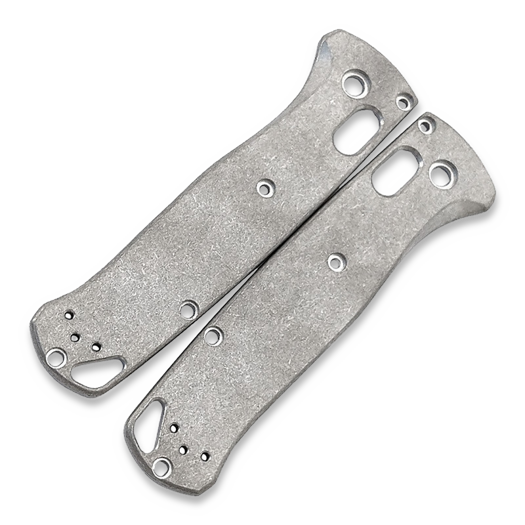 Flytanium Classic Titanium Scales for Benchmade Bugout - Stonewash