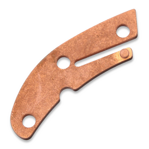 Flytanium Copper Backspacer for Spyderco Delica - Stonewash