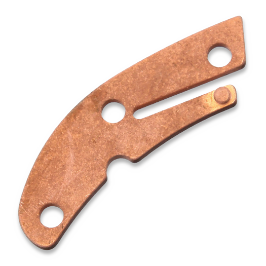 Flytanium Copper Backspacer for Spyderco Delica - Stonewash