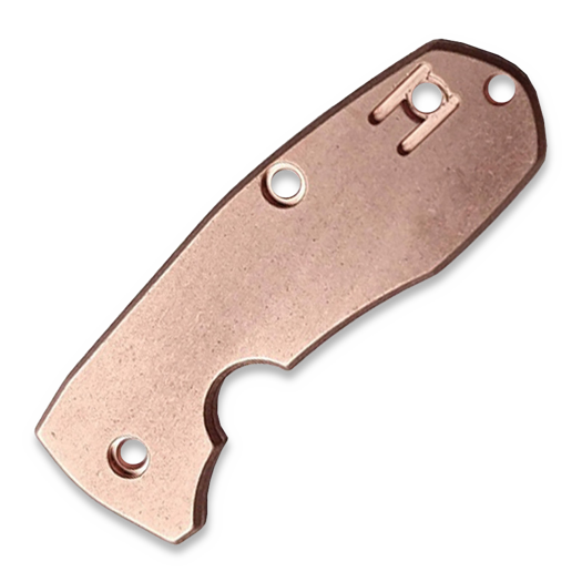 Flytanium Copper Scale for Spyderco Techno 2 - Antique Stonewash