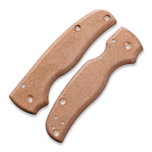 Flytanium Copper Scales for Spyderco Shaman - Antique Stonewash