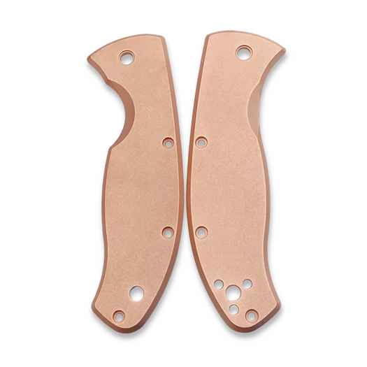 Flytanium Copper Scales for Spyderco Tenacious - Antique Stonewash