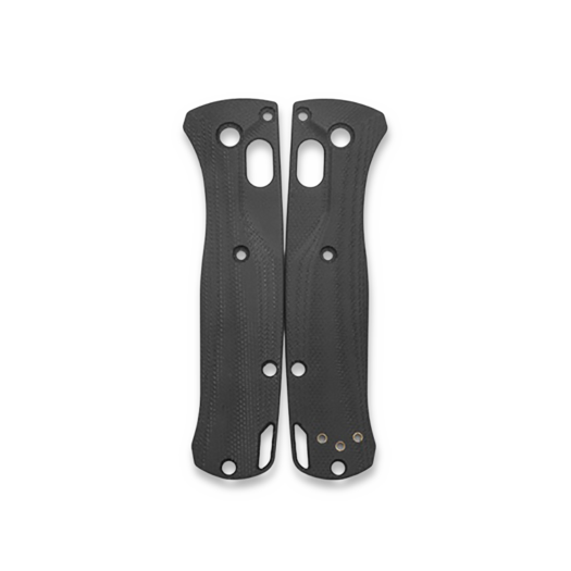 Flytanium Crossfade Black G-10 Scales for Benchmade Mini Bugout