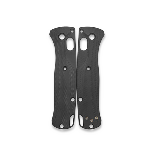 Flytanium Crossfade Black G-10 Scales for Benchmade Mini Bugout
