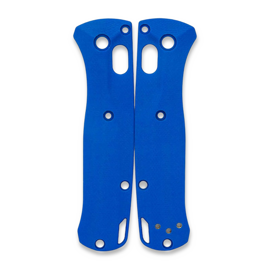 Flytanium Crossfade Blue G-10 Scales for Benchmade Mini Bugout Knife