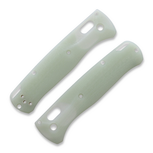 Flytanium Crossfade G-10 Scales for Benchmade Bugout - Jade