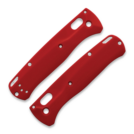 Flytanium Crossfade G-10 Scales for Benchmade Bugout - Red