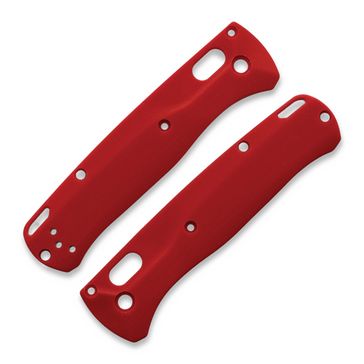 Flytanium Crossfade G-10 Scales for Benchmade Bugout - Red