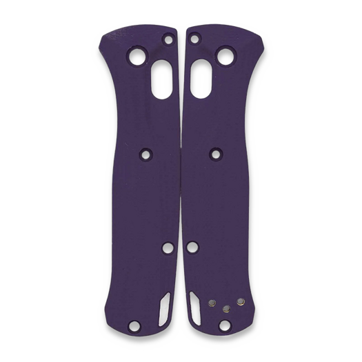 Flytanium Crossfade Purple G-10 Scales for Benchmade Mini Bugout Knife