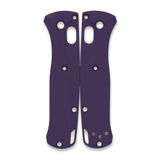 Flytanium Crossfade Purple G-10 Scales for Benchmade Mini Bugout Knife