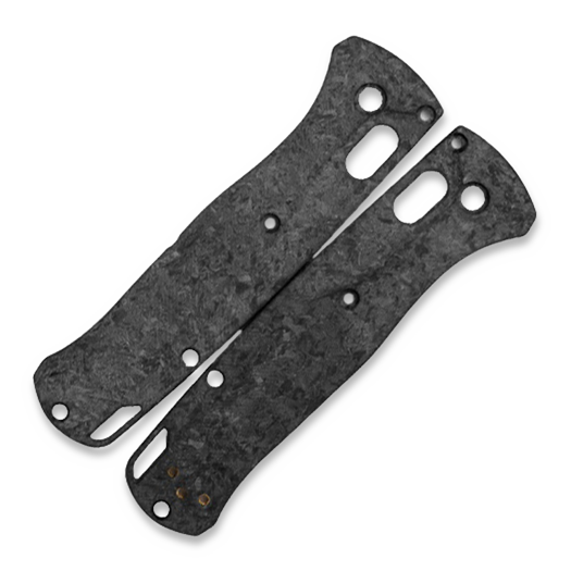 Flytanium Crossfade Shredded Carbon Fiber Scales for Benchmade Bugout