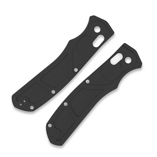 Handle scales Flytanium Distortion Titanium Scales for Hogue Deka (Gen 2) - Black