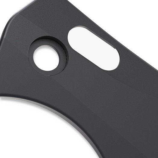 Flytanium Distortion Titanium Scales for Hogue Deka (Gen 2) - Black handle scales