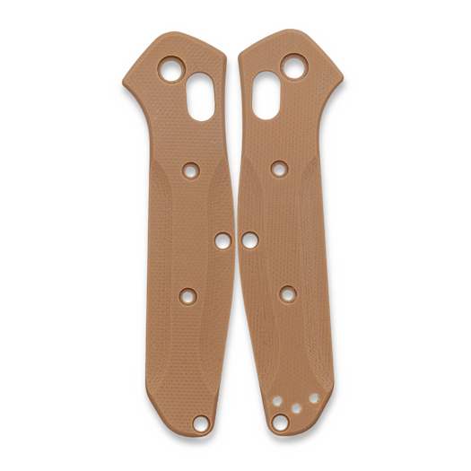 Flytanium Earth Brown G-10 Scales for Benchmade Mini Osborne 945