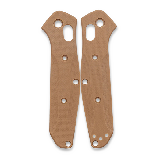 Flytanium Earth Brown G-10 Scales for Benchmade Mini Osborne 945