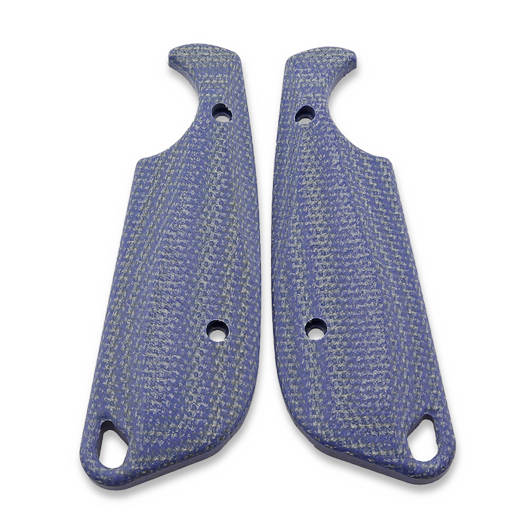 Flytanium Flex Scales for CRKT Minimalist Blue Canvas Micarta