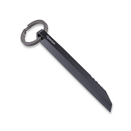 Flytanium Flybar Keychain Prybar - Titanium Black