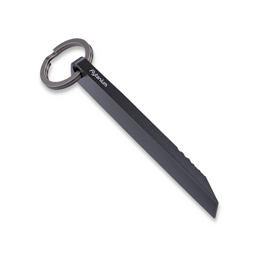 Flytanium Flybar Keychain Prybar - Titanium Black