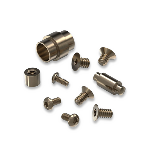 Flytanium Full Titanium Hardware Kit for Spyderco Para3 Knife, Bronzed