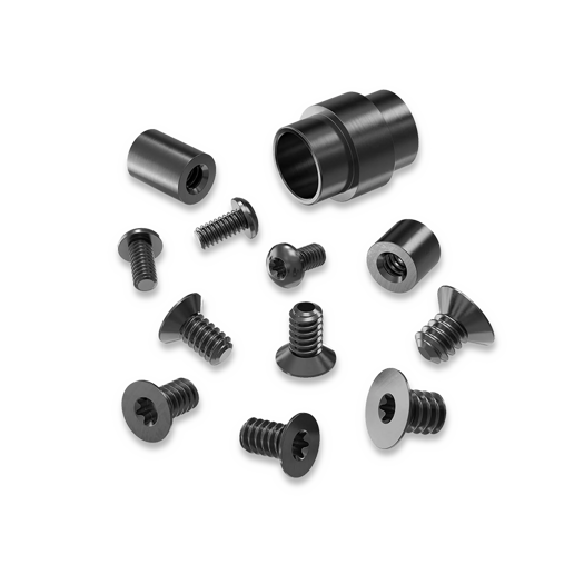 Flytanium Full Titanium Hardware Kit for Spyderco PM2 - Black